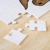 虹の毛の馬 ジグソーパズル (側面)