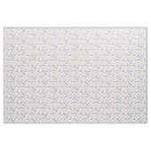 虹の水彩パターン ファブリック (ヤード)