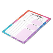 虹の水彩日記帳・タスクリスト帳 ノートパッド (アングル)