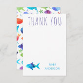 虹の水彩魚 Under The Sea 感謝 (正面/裏面)