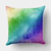 虹の水彩 クッション (裏面)