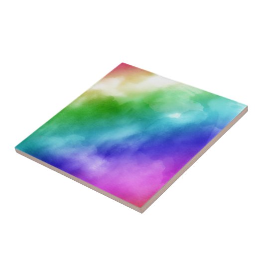 虹の水彩 タイル (側面)