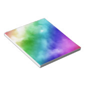 虹の水彩 ノートパッド (アングル)