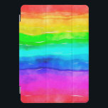 虹の水彩 iPad PROカバー<br><div class="desc">Rainbow Watercolorスーパーヒーロータブレット用のカバーカスタムでiPadを保護します。多機能デザインは、手を使わないヒロイックのために複数の立ち位置に折り畳まれる。</div>