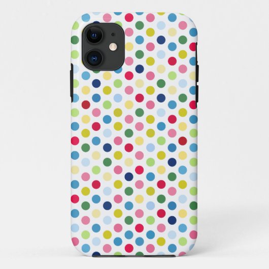 虹の水玉模様 Case-Mate iPhoneケース (裏面)