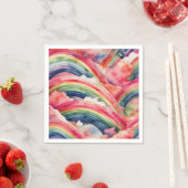 虹の水色 スタンダードカクテルナプキン (インサイチュ)