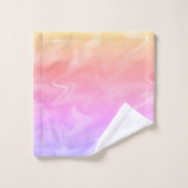 虹の水色 バスタオルセット (ウォッシュタオル)