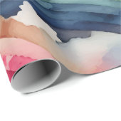 虹の水色 ラッピングペーパー (ロールコーナー)