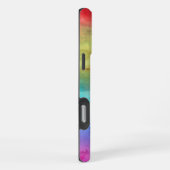 虹の水色 iPhoneケース (右側面)