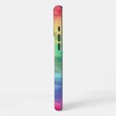 虹の水色 iPhoneケース (左側面)