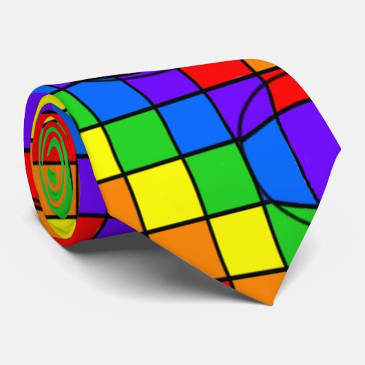 虹の泡タイ ネクタイ (ロール)