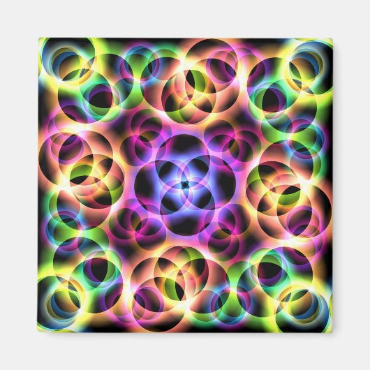 虹の泡2 マグネット (正面)