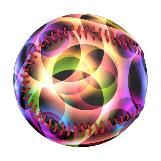 虹の泡2 野球ボール (正面左)