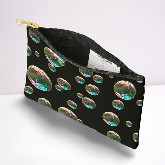 虹の泡 アクセサリーポーチ