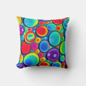 虹の泡 クッション (正面)