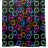 虹の泡 シャワーカーテン (正面)