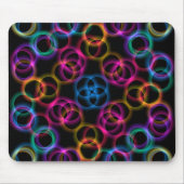 虹の泡 マウスパッド (正面)