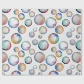 虹の泡 ラッピングペーパー (フラット)