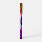 虹の波紋 iPhone 16ケース (右側面)