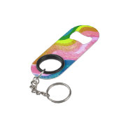 虹の波 キーホルダー栓抜き (裏面アングル)
