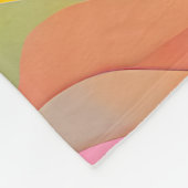 虹の波 フリースブランケット (角)