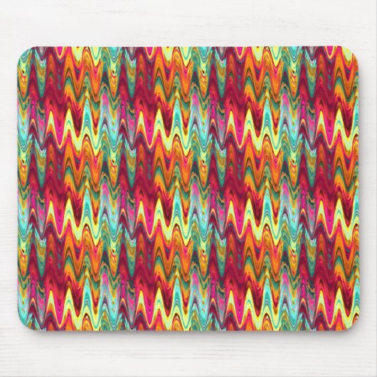 虹の波 マウスパッド (正面)