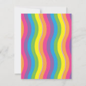 虹の波 招待状 (裏面)