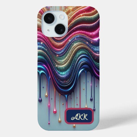 虹の波 Case-Mate iPhoneケース (裏面)
