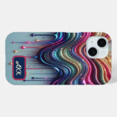 虹の波 Case-Mate iPhoneケース (裏面 (横))