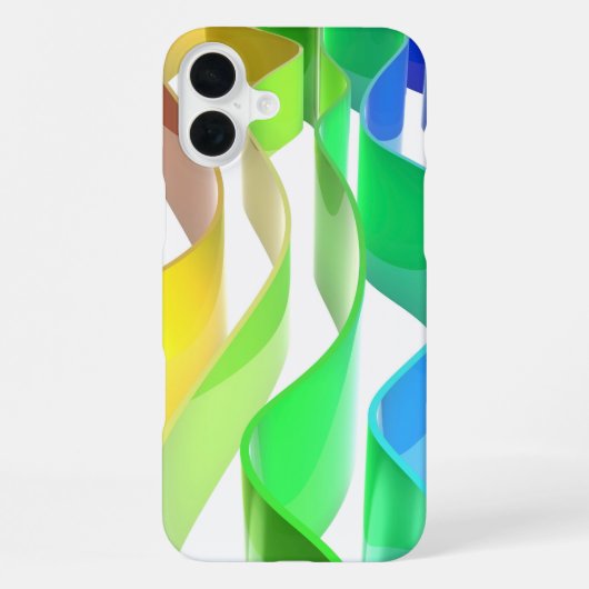 虹の波 iPhoneケース (裏面)