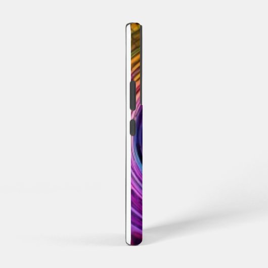 虹の波 SAMSUNG GALAXYケース (右側面)