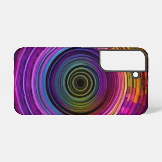 虹の波 SAMSUNG GALAXYケース (裏面横)