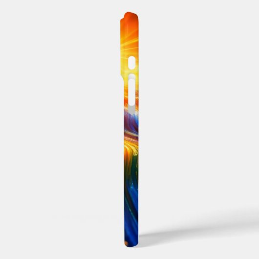 虹の海波 Case-Mate iPhoneケース (裏面 / 左)