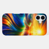 虹の海波 iPhoneケース (裏面横)