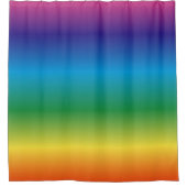 虹の深い シャワーカーテン (正面)