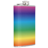 虹の深い フラスク (右)