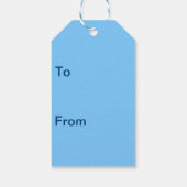 虹の渦巻きギフトラベル ギフトタグ (裏面)