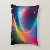 虹の渦巻きレギンス アクセントクッション (裏面(縦))