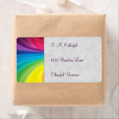 虹の渦巻き ラベル (インサイチュ)