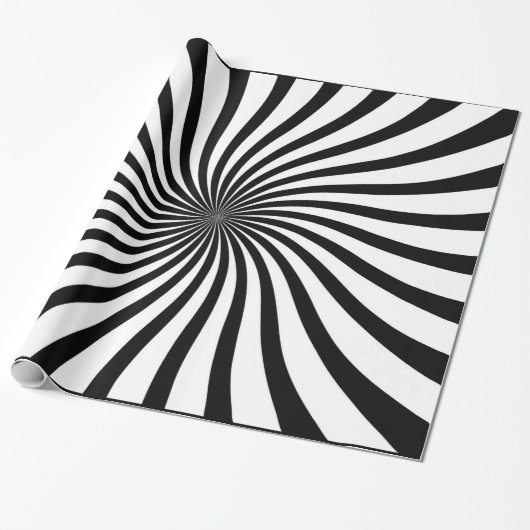 虹の渦巻 ラッピングペーパー (アンロールド)