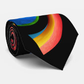 虹の渦巻III ネクタイ (ロール)