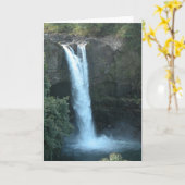 虹の滝2 カード (黄色い花)