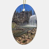 虹の滝 セラミックオーナメント (左)