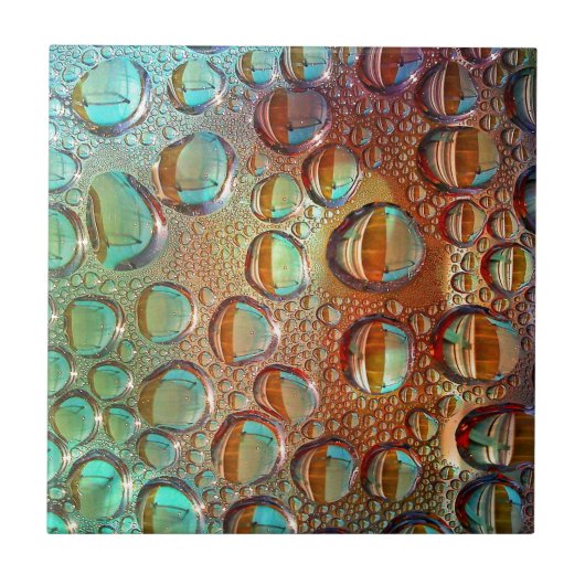 虹の滴 タイル (正面)