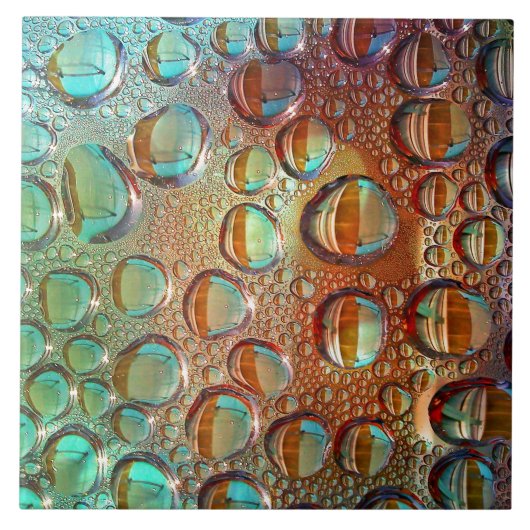 虹の滴 タイル (正面)