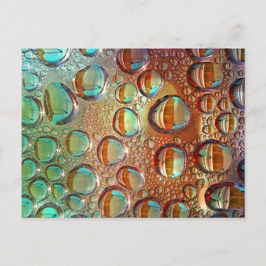 虹の滴 ポストカード (正面)