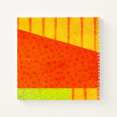 虹の点と線 ノートブック (裏面)