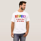 虹の点 Tシャツ (正面フル)