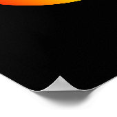 虹の無限大記号 ポスター (角)