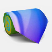 虹の煙の首のタイ ネクタイ (ロール)